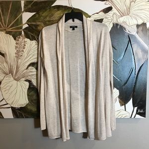 Beige Flyaway Cardigan